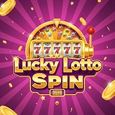 Игровой интерфейс Lucky Lotto Spin на БайЛото с ярким барабаном и бонусными секторами